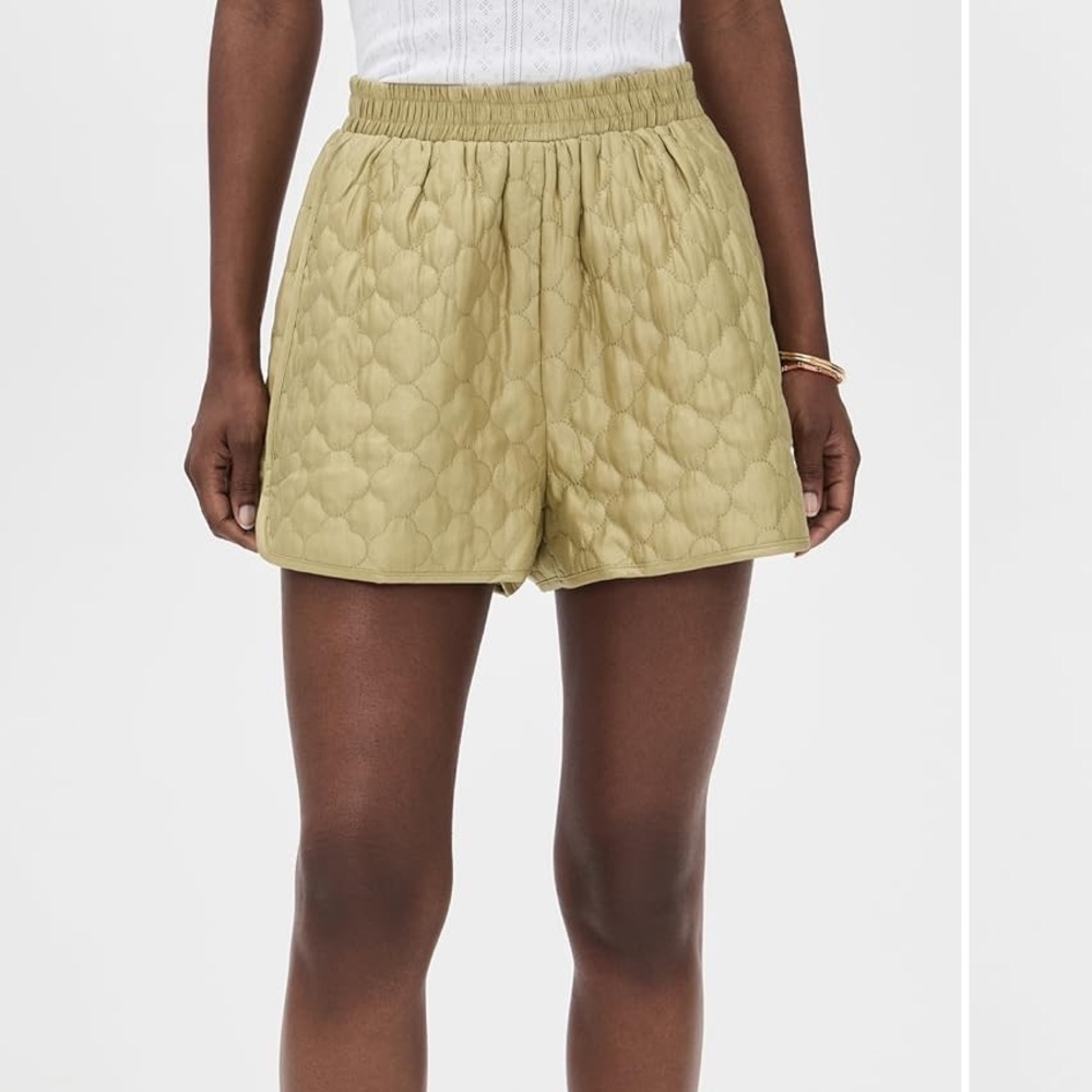 VRG GRL quilted shorts